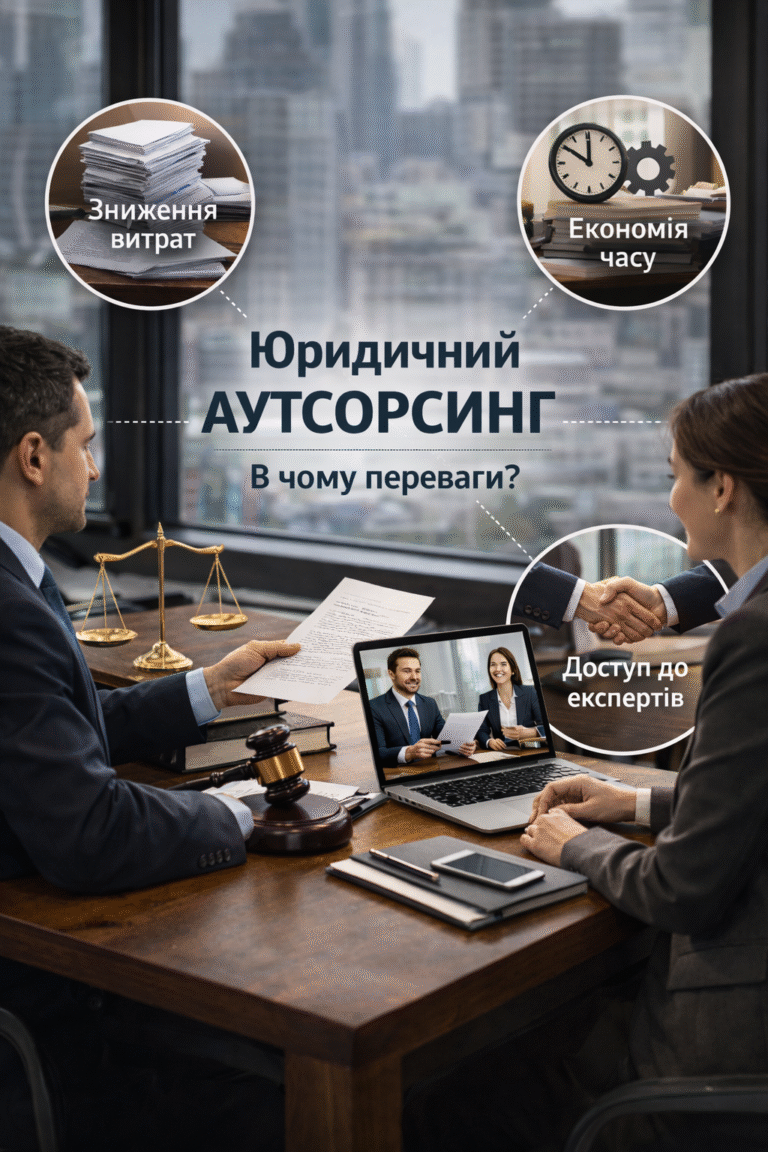 Юридичний аутсорсинг: чому це вигідно саме зараз?