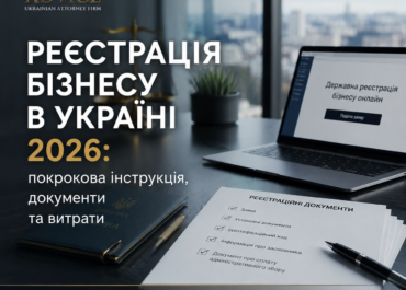 Регистрация бизнеса в Украине в 2026 году: пошаговая инструкция, документы и расходы